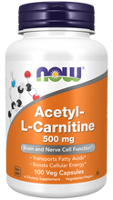 Load image into Gallery viewer, Acetyl-L-Carnitine NOW
