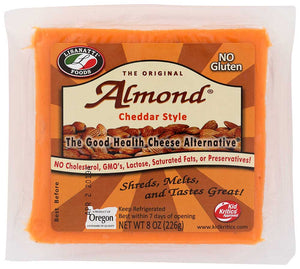 Lisanatti Almond Block Cheddar Cheese 8 oz