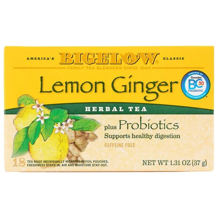 Bigelow Lemon Ginger Herbal Tea
