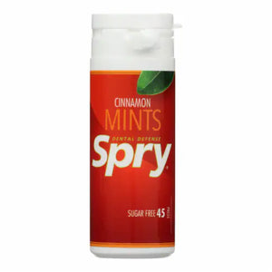 Spry Cinnamon Mints 45 pieces