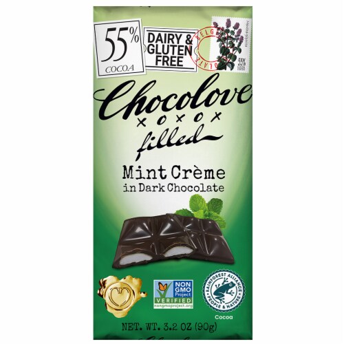 Chocolove Mint Creme in Dark Chocolate 3.2oz