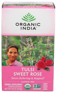 Organic India Tulsi Sweet Rose 18tb