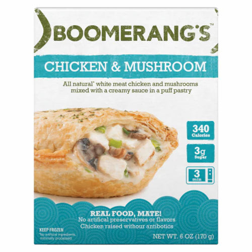 Chicken & Mushroom Boomerange's