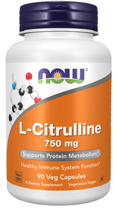 NOW L-Citrulline 750mg 90c