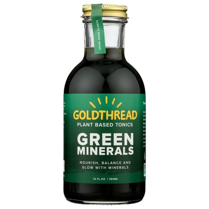 Green Minerals Plant Based Tonics Goldthread