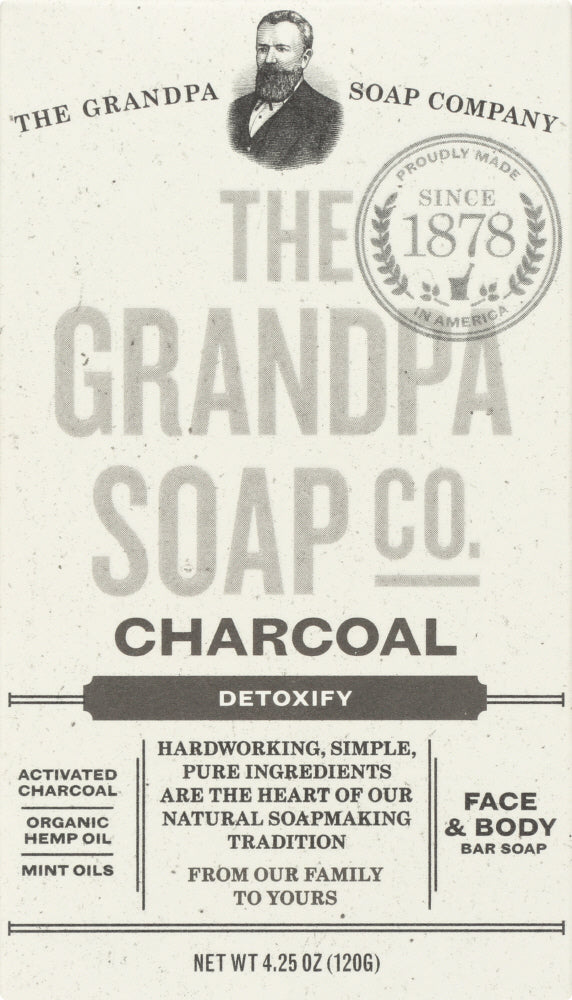 The Grandpa Soap Bar Soap Charcoal