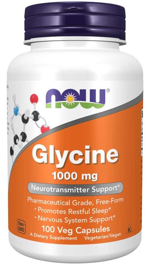 Now Glycine 1000mg 100vc
