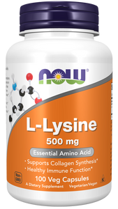 NOW L-Lysine 500 mg 100 C