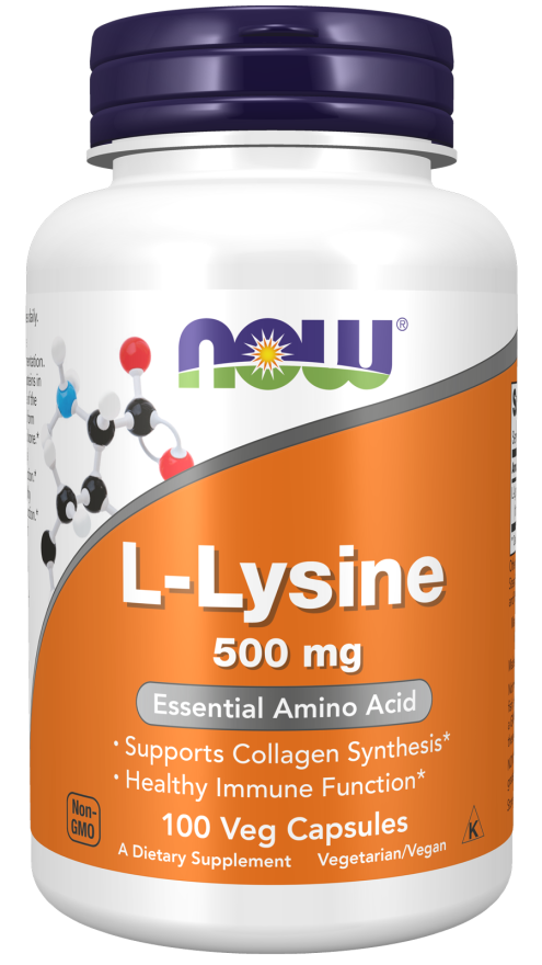 NOW L-Lysine 500 mg 100 C