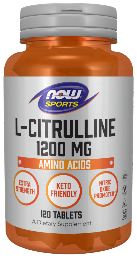 NOW L-Citrulline Extra Strength 1200 mg 120 T