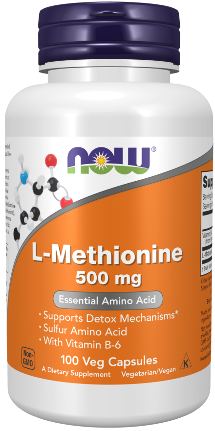 NOW L-Methionine 500 mg 100 C
