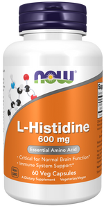 NOW L-Histidine 600 mg 60 C