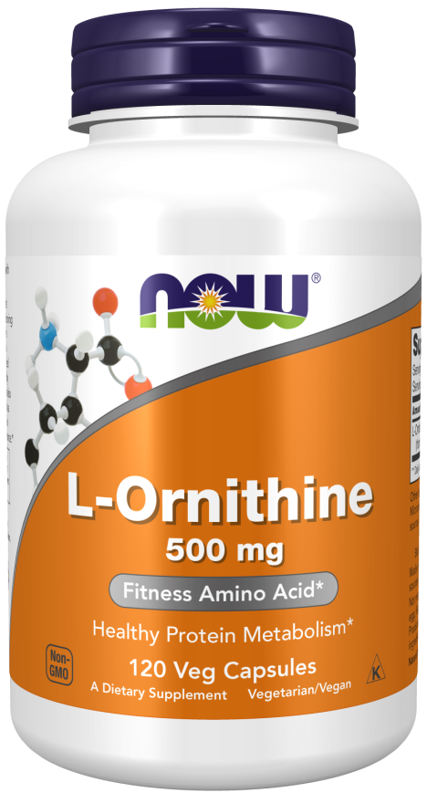 NOW L-Ornithine 500 mg 120 C