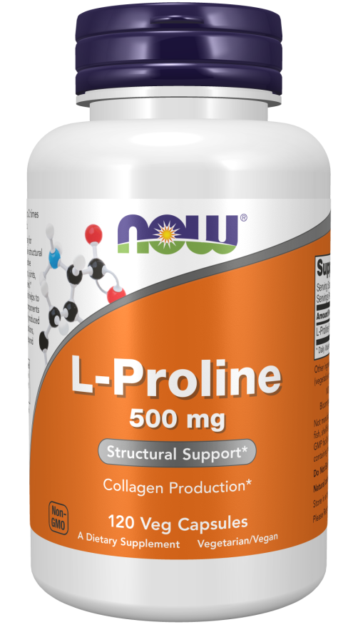 NOW L-Proline 500 mg 120 C