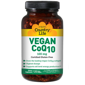 CoQ10 Vegan 100mg Country Life