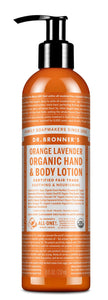 DrB Orange Lavender Lotion 8oz