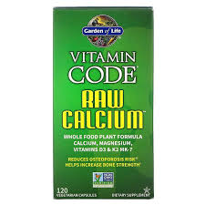 Garden Of Life Vitamin Code Raw Calcium 120vc