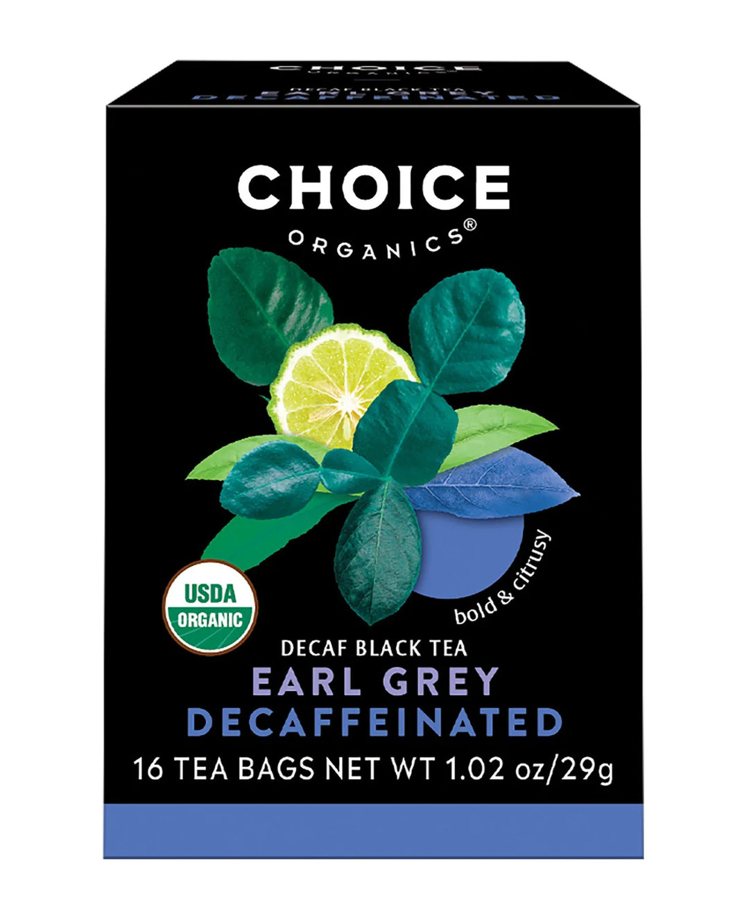 Choice Org Tea Earl Grey Decaf Og 16 Bg