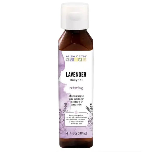 Aura Cacia Body Oil Relaxing Lavender