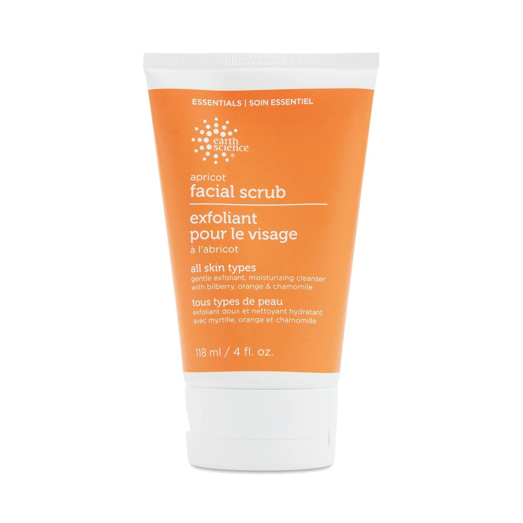 Earth Sc Scrub Apricot 4.5 Oz