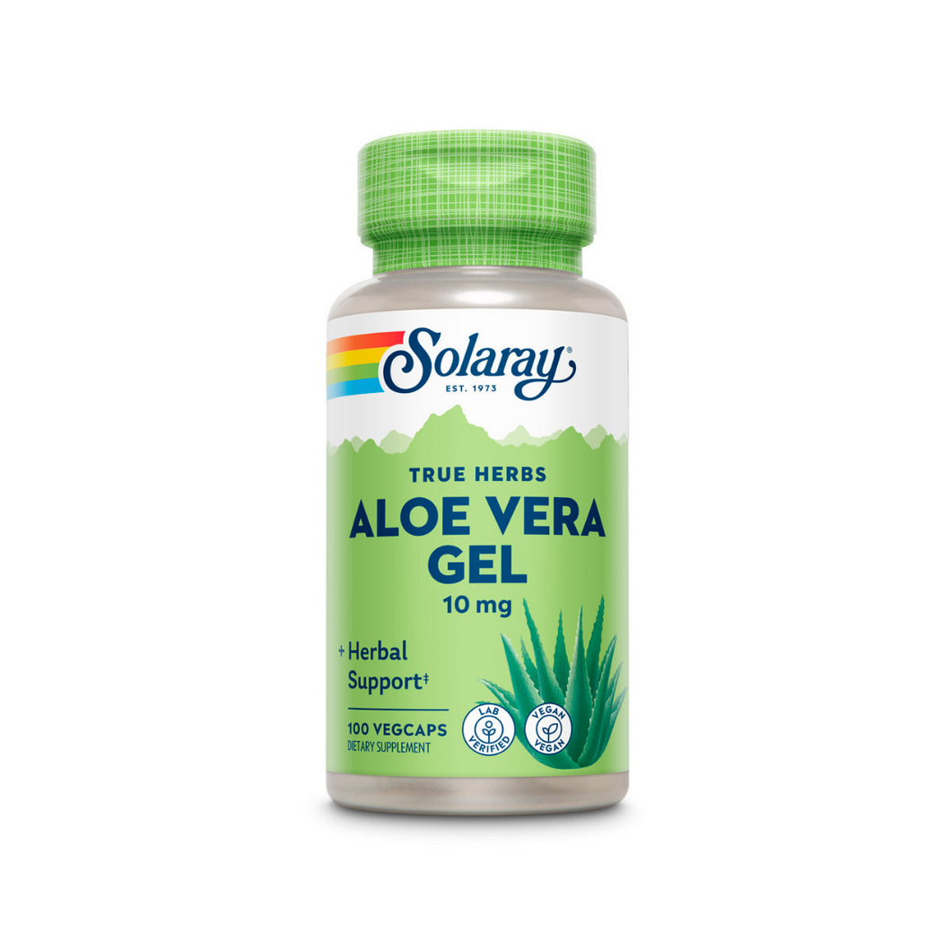 Solaray Aloe Vera Gel 100vc