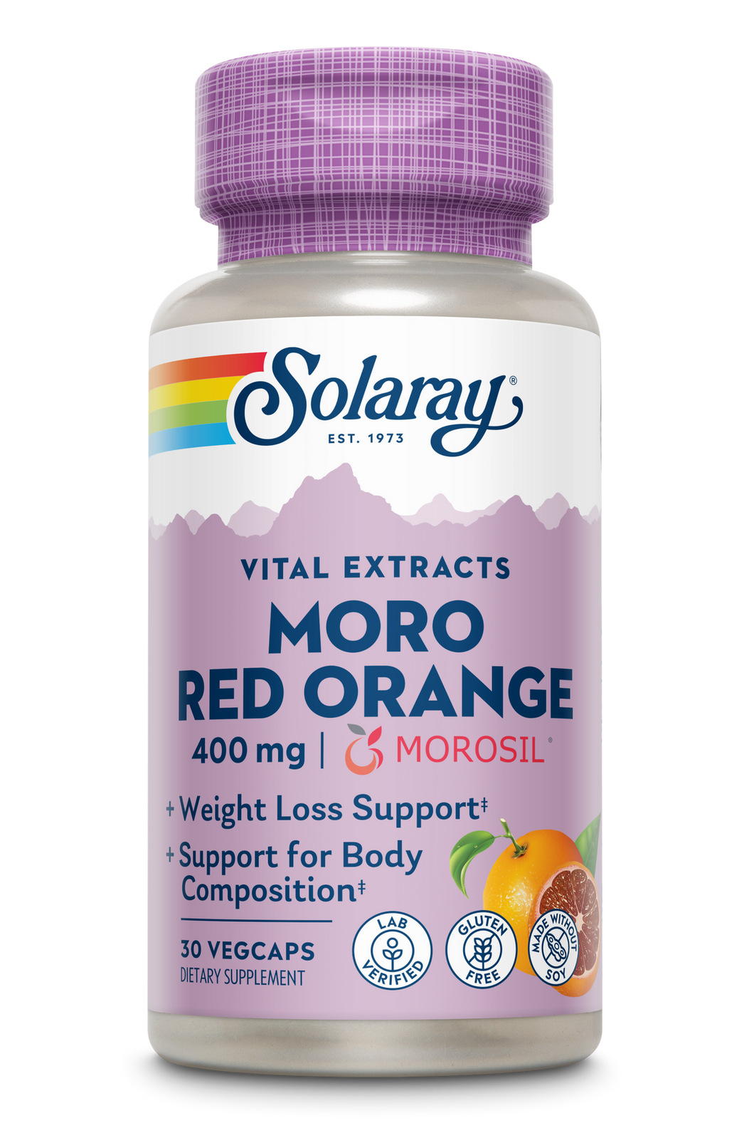 Solaray Moro Red Orange 30vc