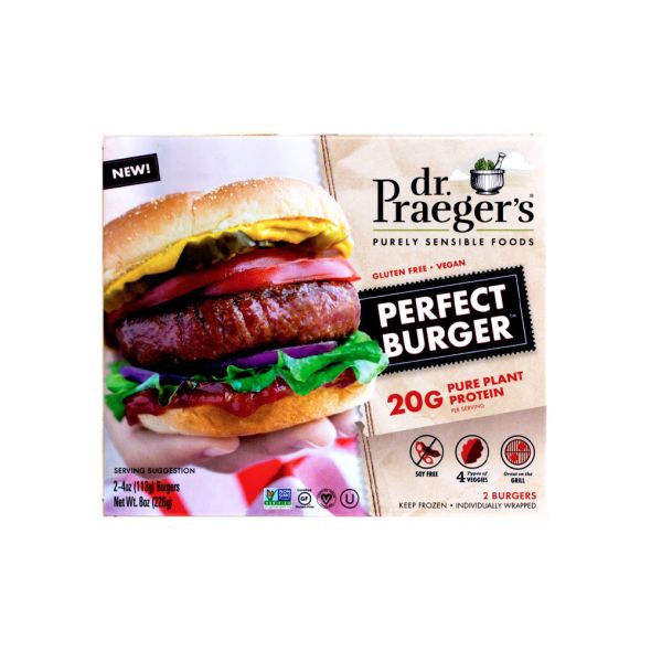 Dr Praegers Perfect Burger 8oz
