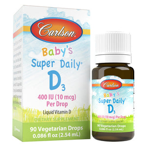 Carlson Babys Super Daily D3 400iu .35 Oz
