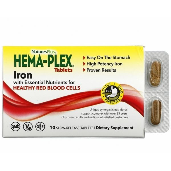 Hema Plex Nature's Plus Tablets