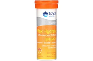 TM Max Hydrate Effervescent Tablets Orange 10t