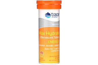 TM Max Hydrate Effervescent Tablets Orange 10t