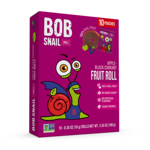 Bob Snail Roll Apple Black Currant Fruit Roll 10 rolls