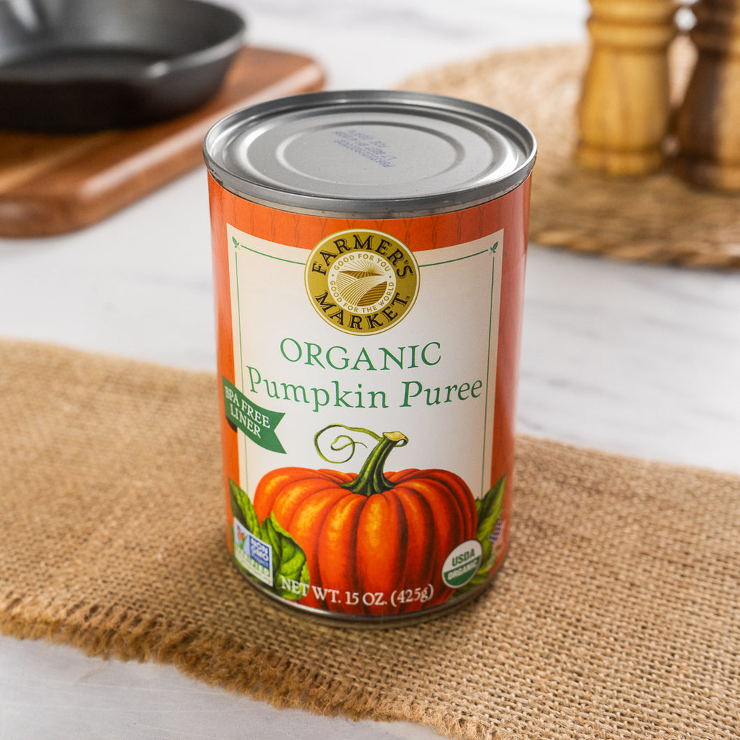 Farmer's Market Organic Pumpkin Puree 15oz