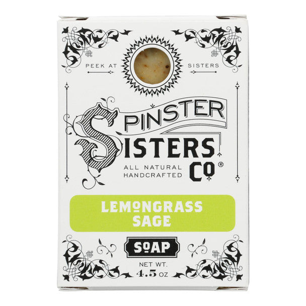 Spinster Sister Lemongrass Sage Bar Soap