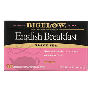 Bigelow English Breakfast Black Tea 20tb