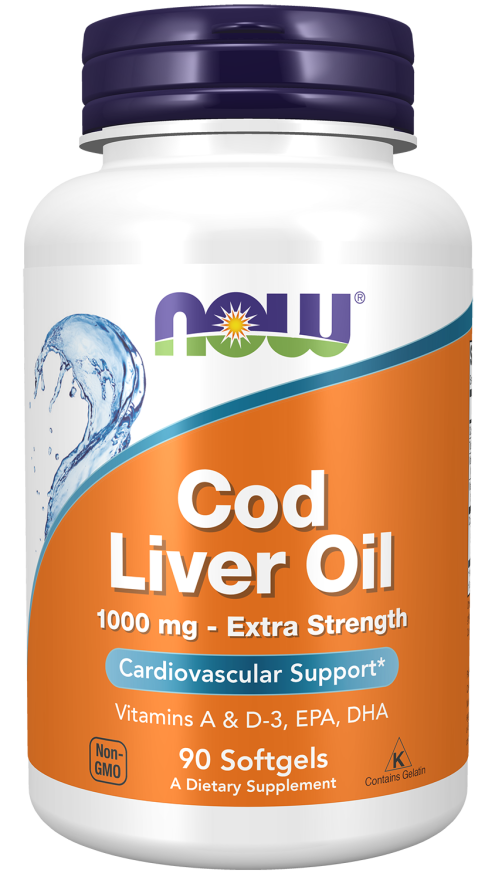 Now Cod Liver Oil 90sg