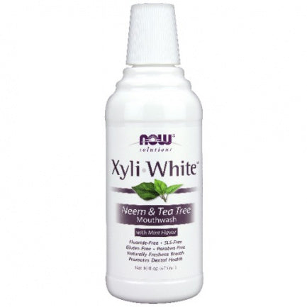 Now XyliWhite Neem & Tea Tree Mouthwash w/Mint 16oz