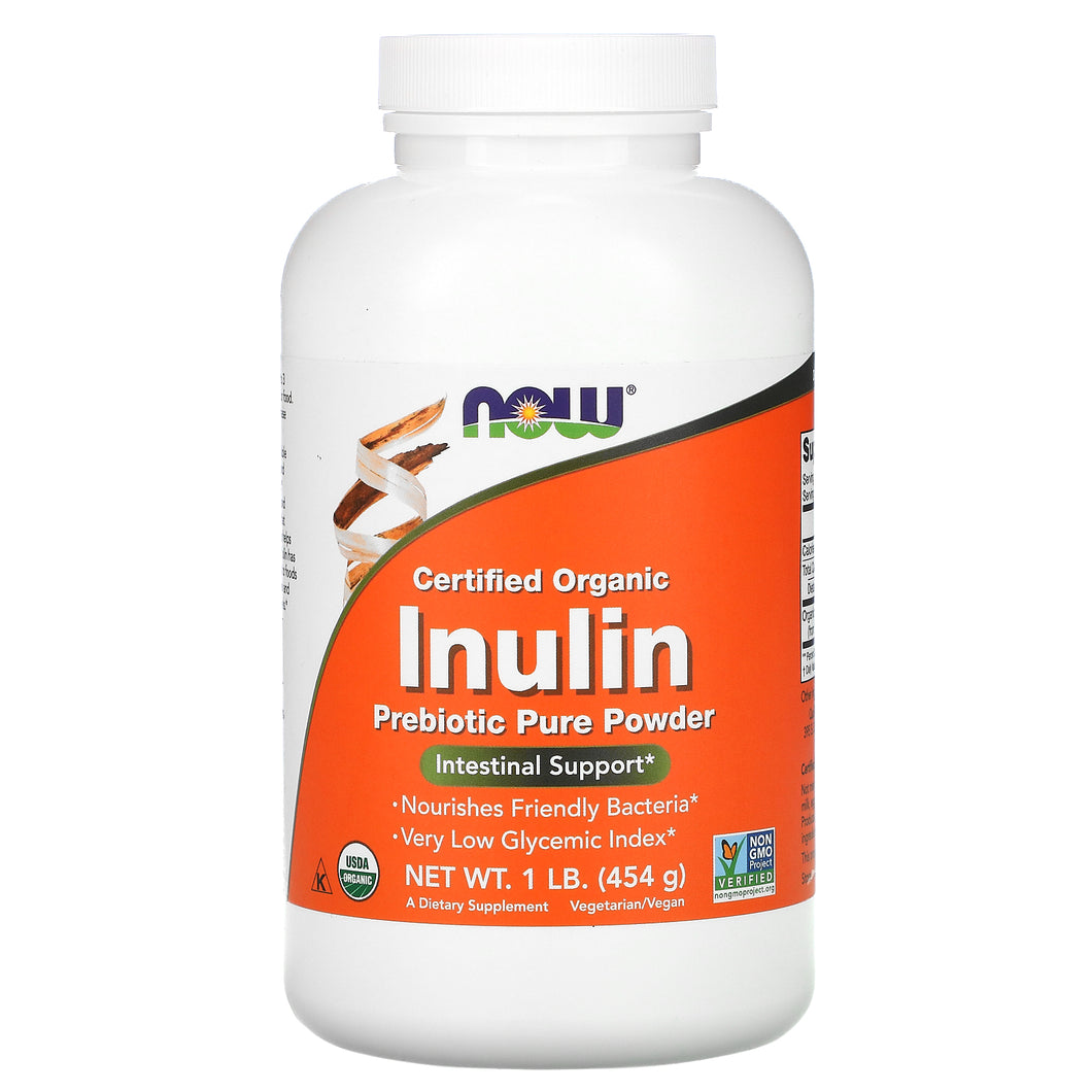 Now Inulin Pure Powder 1lb