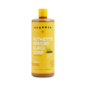 Alaffia African Black Soap Unscented 32oz