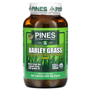 Pines Organic Barley Grass 500t