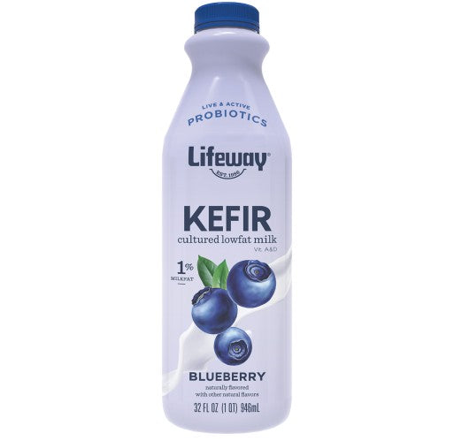 Lifeway Lowfat Blueberry Kefir 32 Oz