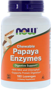 Now Papaya Enzymes 180loz