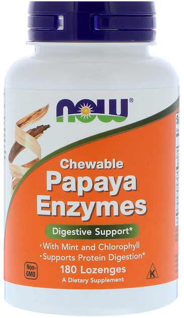 Now Papaya Enzymes 180loz