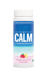 Calm Natural LemRasp 8oz Natural Vitality