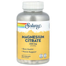 Solaray Magnesium Citrate 400mg 180vc