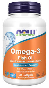 Now Omega-3 Fish Oil 180sg