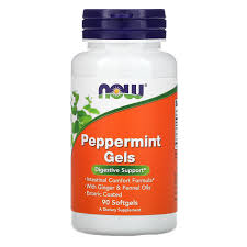 NOW Peppermint Gels 90sg