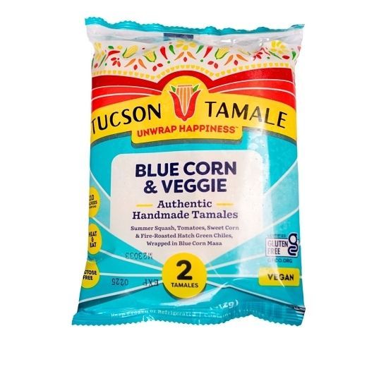 Blue Corn & Veggie Tucson Tamale