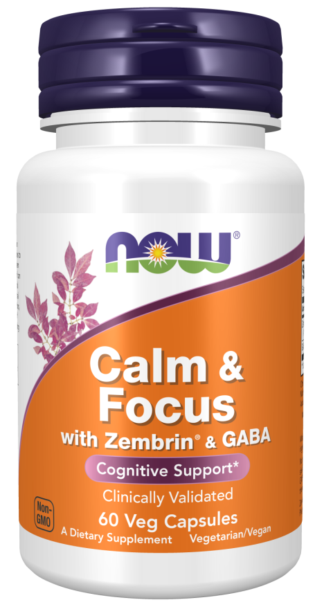 Calm & Focus w Zembrin & GABA NOW 60vc