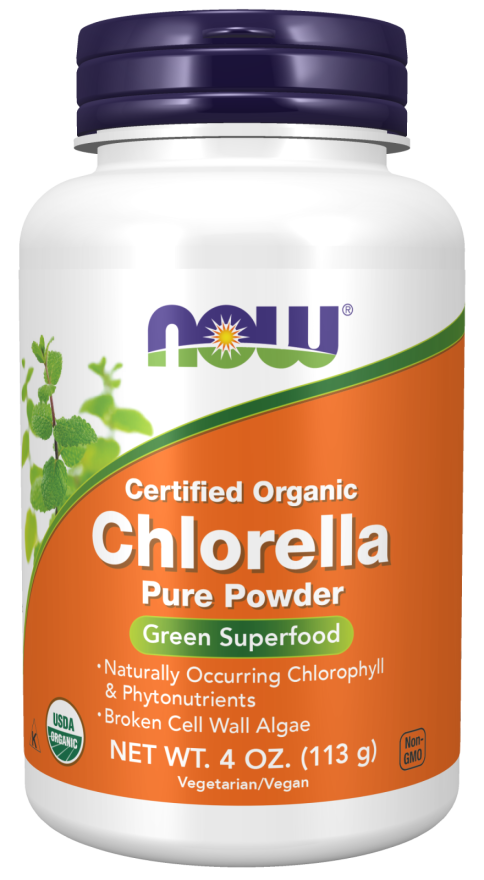 Now Chlorella Pure Powder 4oz